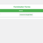 Exploring The Forminator Gsheetconnector(Forminator Addon Plugin) - Form Feed Tabs Wpspot
