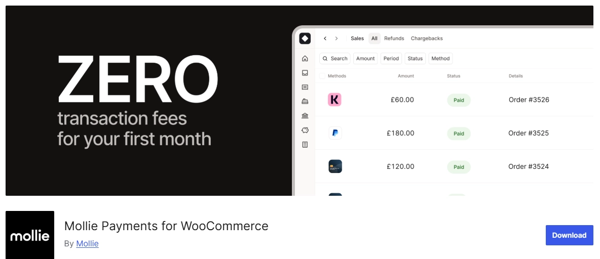 Mollie Payments for WooCommerce