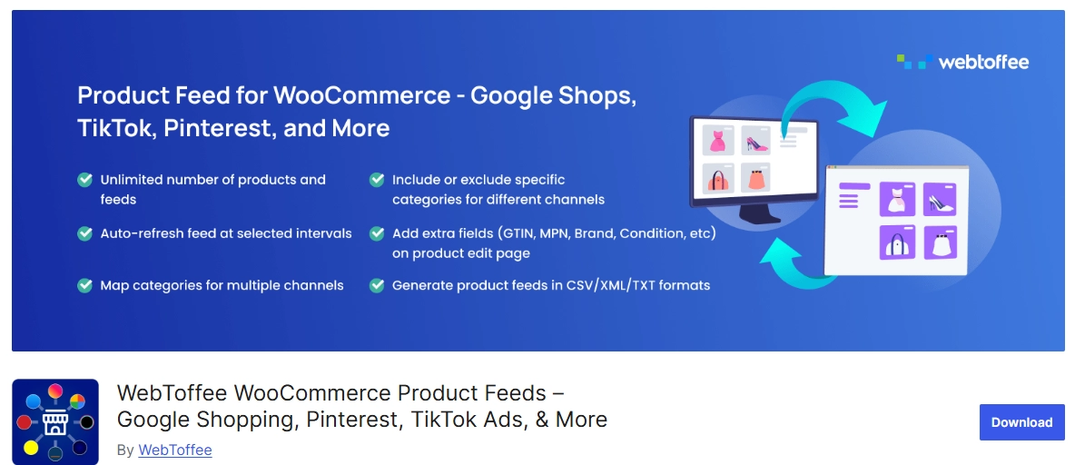 WooCommerce Product Feed Plugin